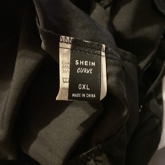 Shein black halter top and spaghetti strap dress - Picture 4 of 4